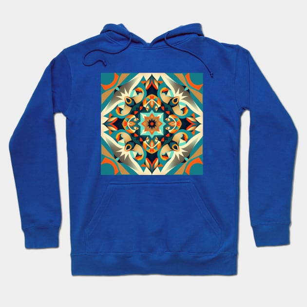 Ornamental Psychedelic Display Hoodie by Star Scrunch